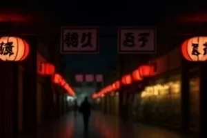 城南旧巷中斑驳砖墙与晾衣绳的老街景